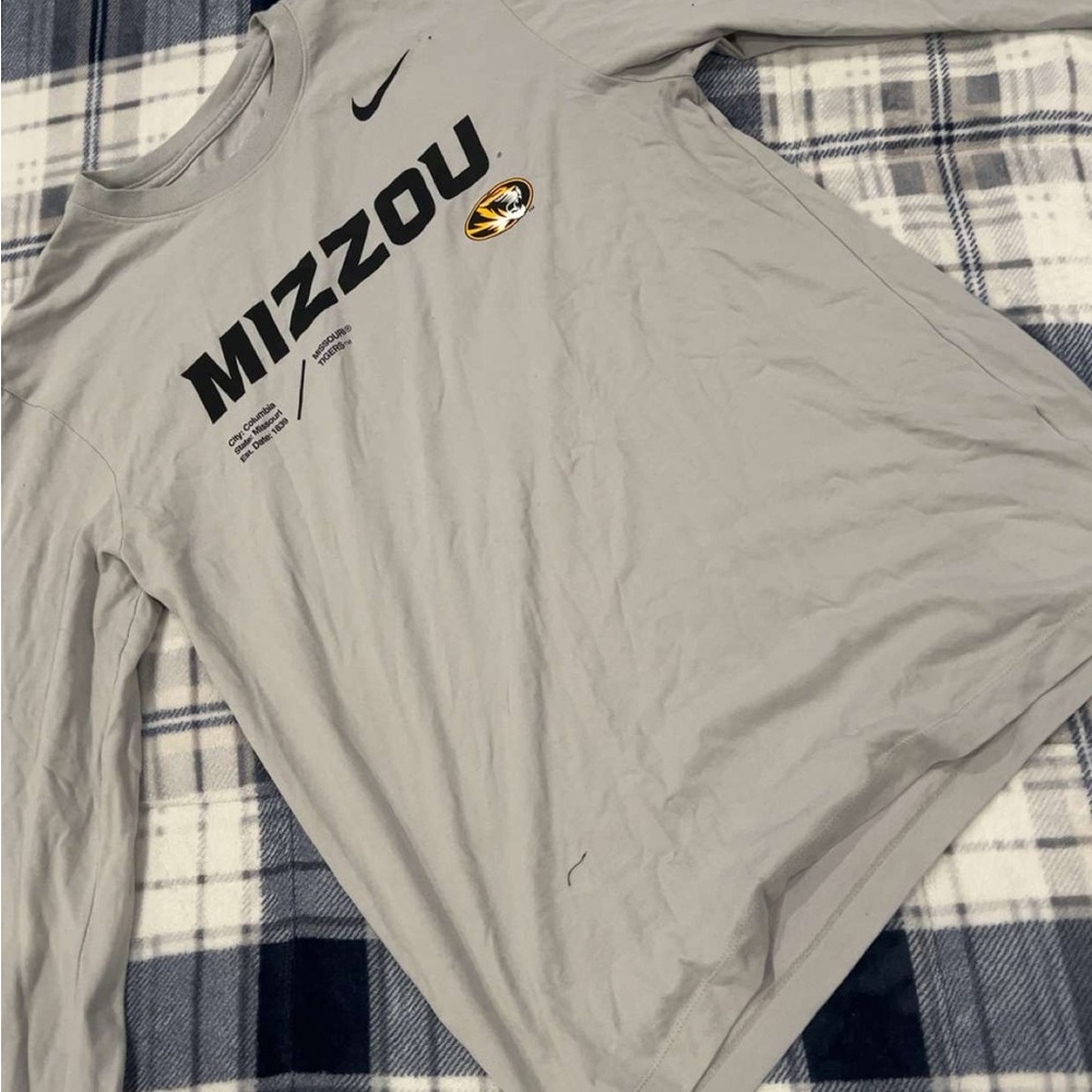 Nike Gray Mizzou Men's Shirt